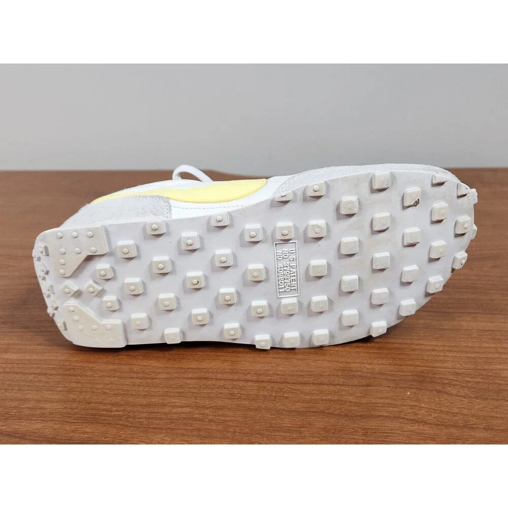 Nike Women's Daybreak Ivory W/ Yellow Logo Sneakers Style #CK2351-104 Size 6.5